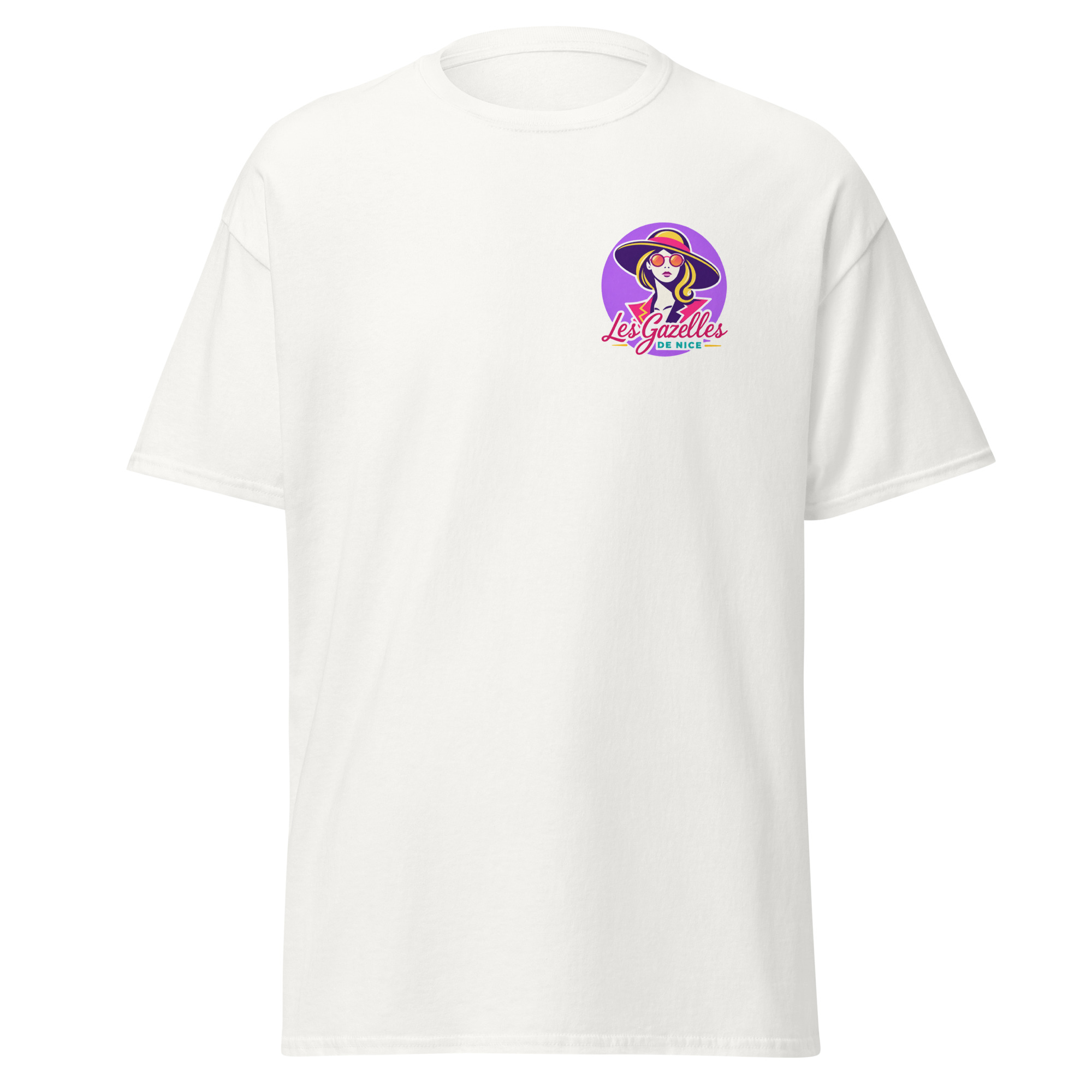 T-shirt Les Gazelles de Nice – Violet