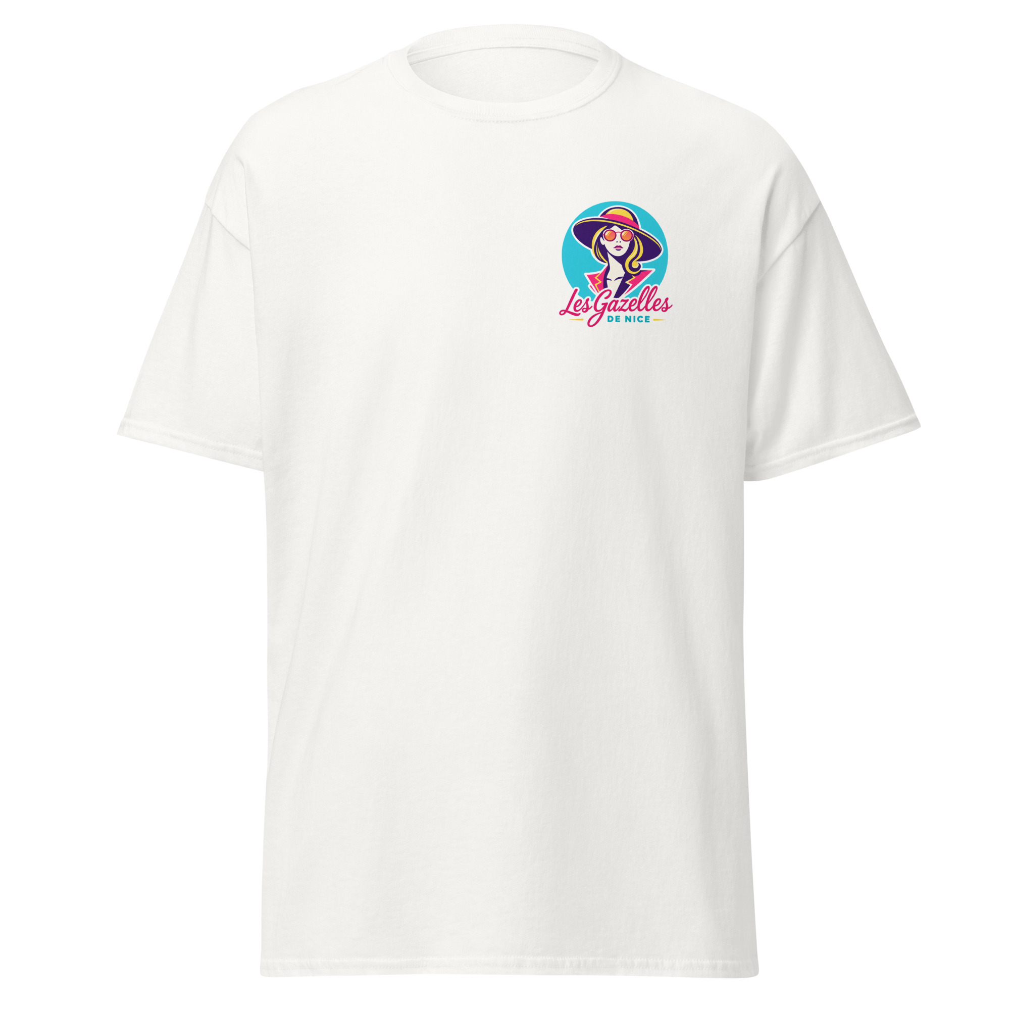 T-shirt Les Gazelles de Nice – Bleu