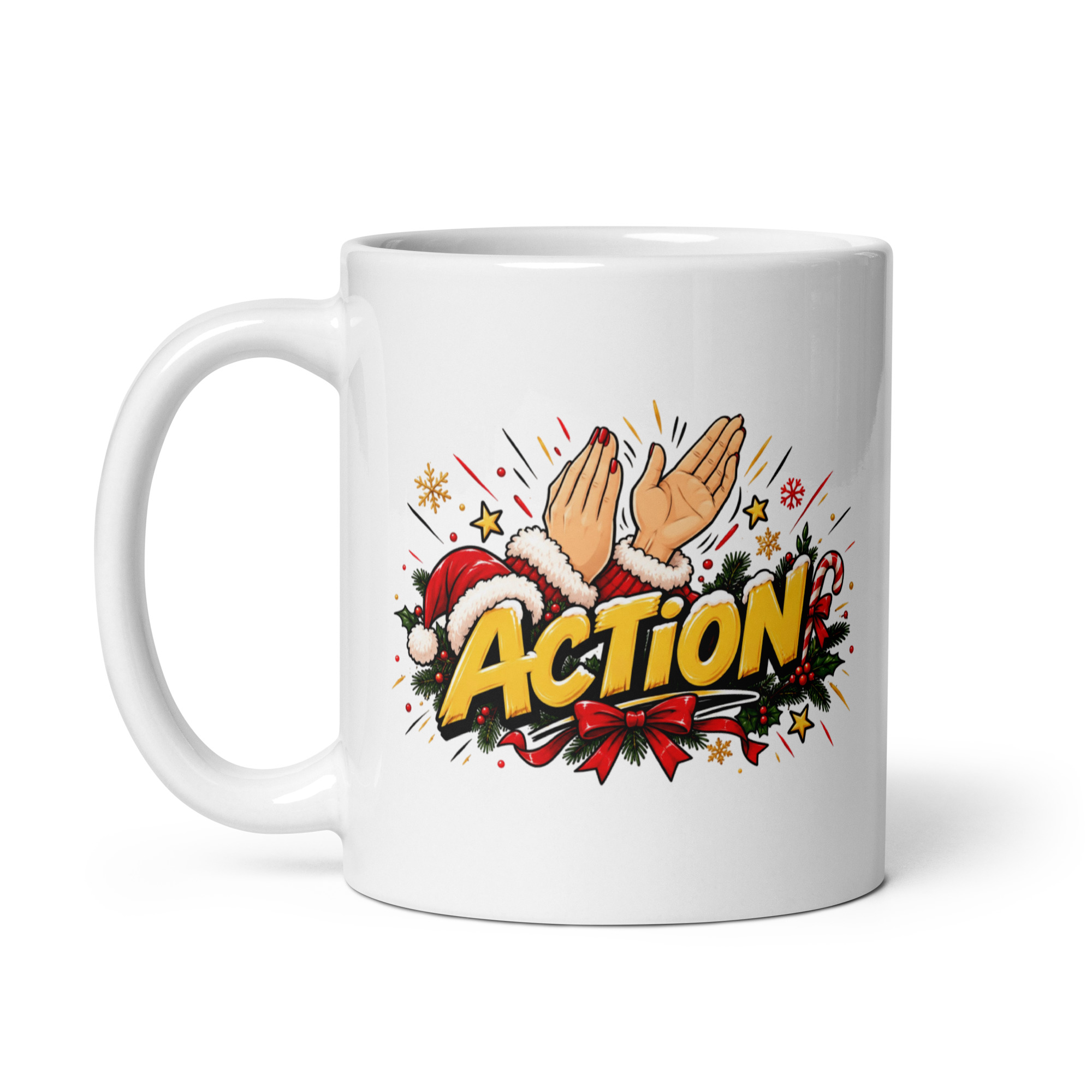 Mug ACTION de Noël – Les Gazelles de Nice – Image 3