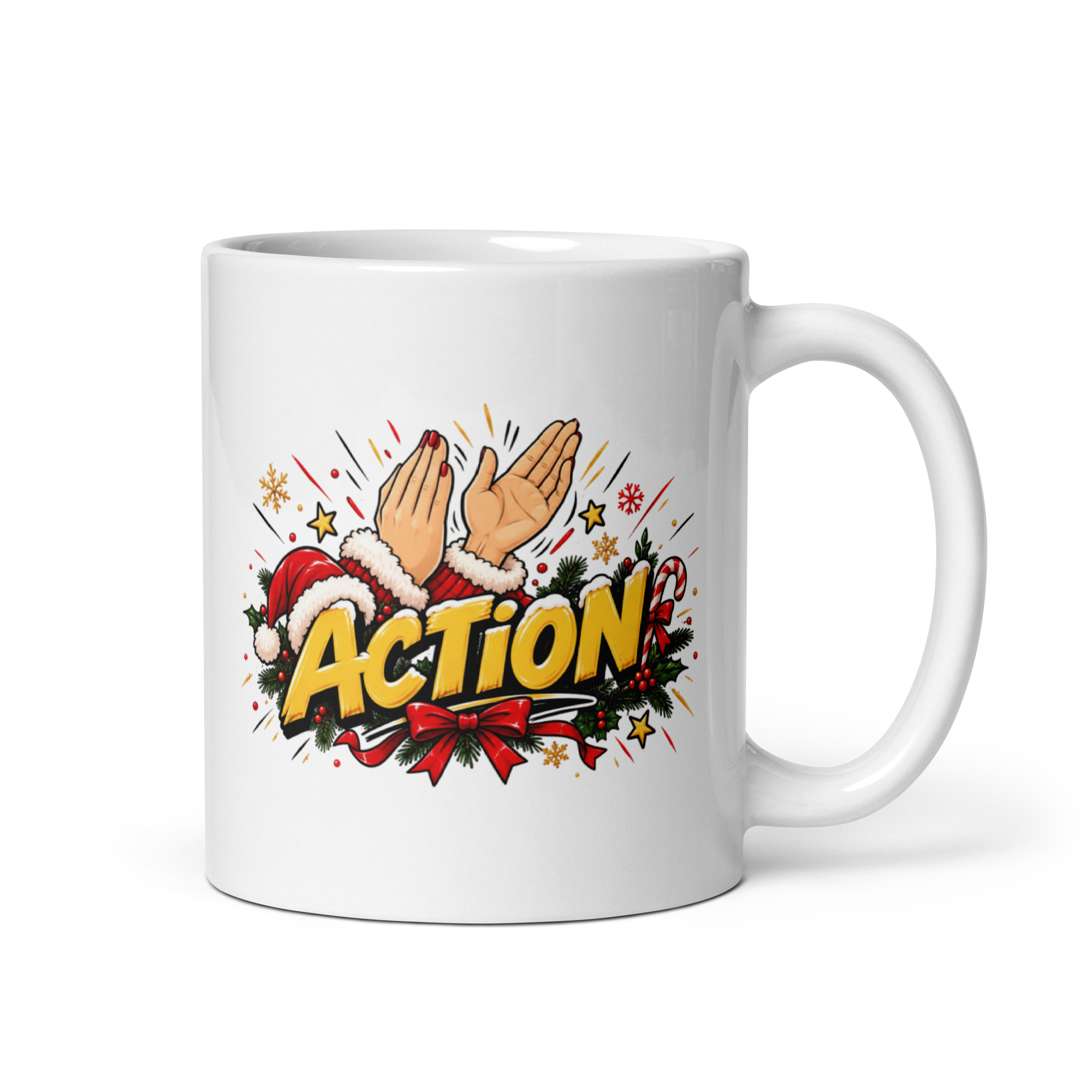 Mug ACTION de Noël – Les Gazelles de Nice – Image 2